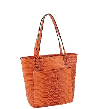 Alligator Croc 3-in-1 Shopper Set