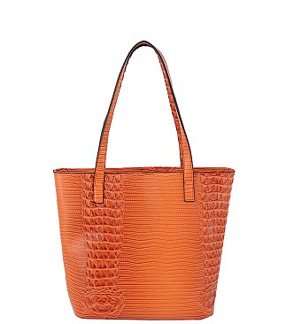 Alligator Croc 3-in-1 Shopper Set