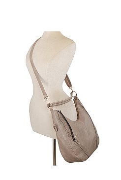 Laser Cut Print 2-in-1 Shoulder Bag Hobo