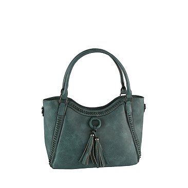Fashion Tassel Stitch Satchel