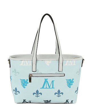 LM Monogram 2-in-1 Shopper Set