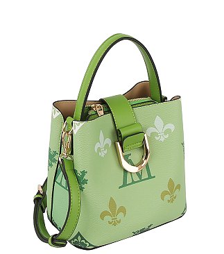 LM Monogram Bucket 2-in-1 Satchel Set