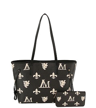 LM Monogram 2-in-1 Shopper Set
