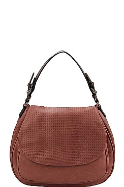 MESH FLAP SHOULDER BAG