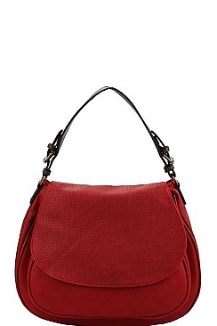 MESH FLAP SHOULDER BAG