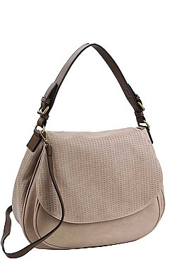 MESH FLAP SHOULDER BAG