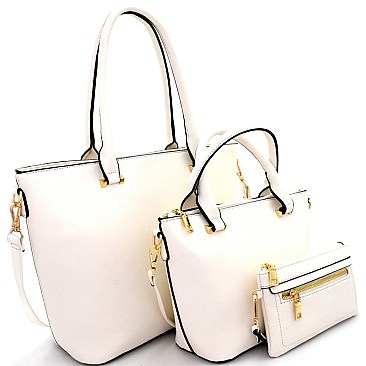 LMS051-LP Classy 3 in 1 Tote SET