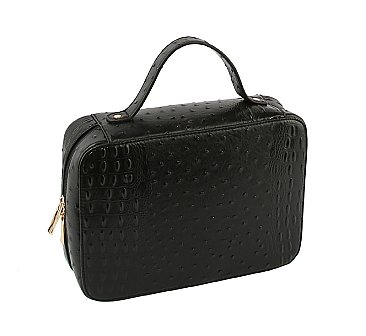 Ostrich Croc Bible Case Bag