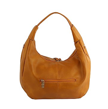 Tassel Zipper 2-in-1 Shoulder Bag Hobo