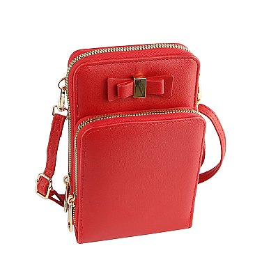 Fashion Bow Crossbody Bag Cell Phone Purse