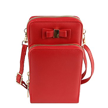 Fashion Bow Crossbody Bag Cell Phone Purse