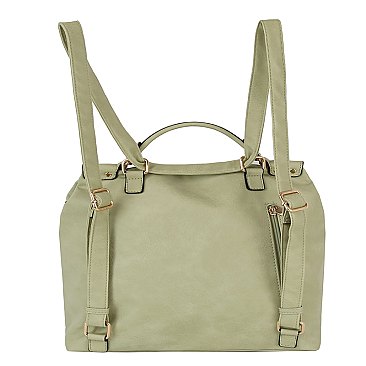 Fashion Woven Convertible Backpack