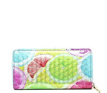 STYLISH FRESH LEMON PRINT WALLET JYLOA182