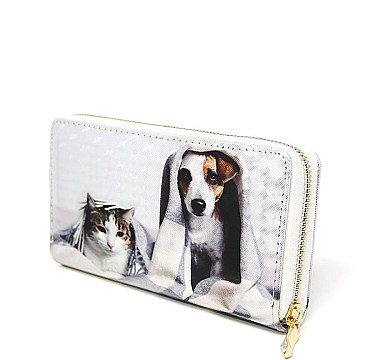 ADORABLE PET PRINT WALLET JYLOA199