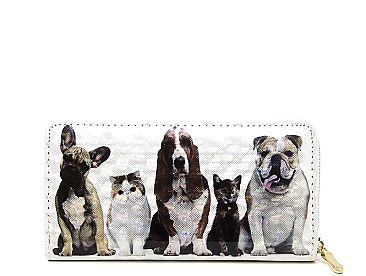 LOVELY PET PRINT WALLET JYLOA202