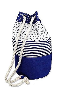 NAUTICAL BUCKET BAG