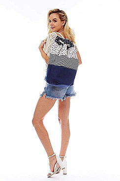 NAUTICAL BUCKET BAG