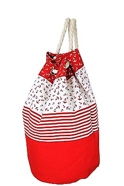 NAUTICAL BUCKET BAG