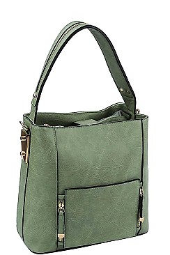 PRINCESS CHIC HOT TRENDY SATCHEL WITH LONG STRAP