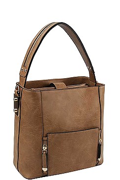 PRINCESS CHIC HOT TRENDY SATCHEL WITH LONG STRAP