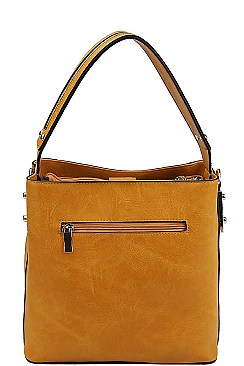 PRINCESS CHIC HOT TRENDY SATCHEL WITH LONG STRAP