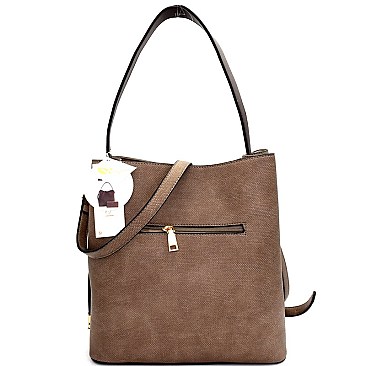 Extendable Strap Compartment Hobo Wallet SET MH-LP0551W