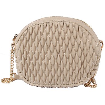 Puffy Quilted Crossbody Bag