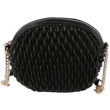 Puffy Quilted Crossbody Bag