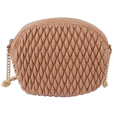 Puffy Quilted Crossbody Bag