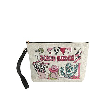 Canvas Western Clutch