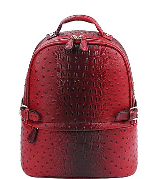 STYLISH FASHION CROCO PATTERN BACKPACK JYLQ-065-O