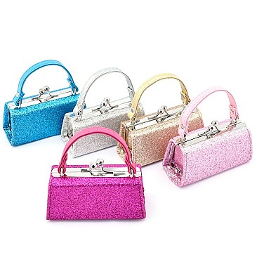 PACK OF (12 PCS) Coin Purse / Lipstick Case GLITTER  RZ-LQ03