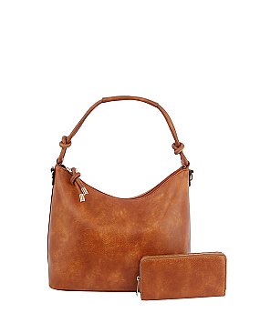 TOP HANDLE PURSE HOBO BAG WALLET