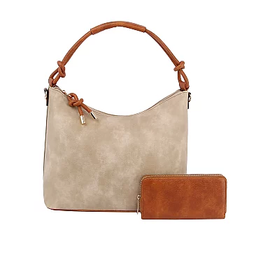 TOP HANDLE PURSE HOBO BAG WALLET