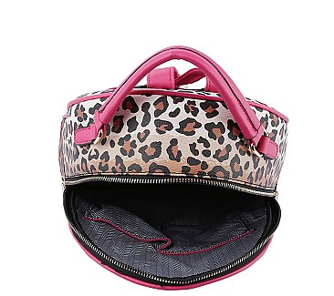 Leopard Hummingbird Flower 2-in-1 Backpack