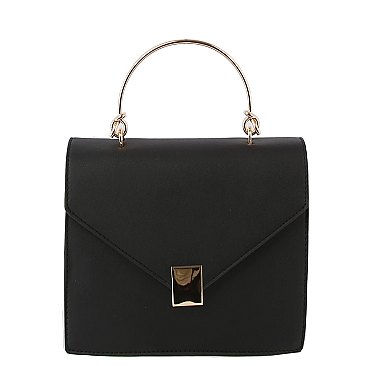 Top Handle Envelope Flap Satchel