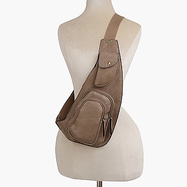Multi Pocket Sling Bag Fanny Pack 2