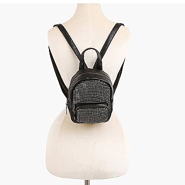 Rhinestone Covered Backpack