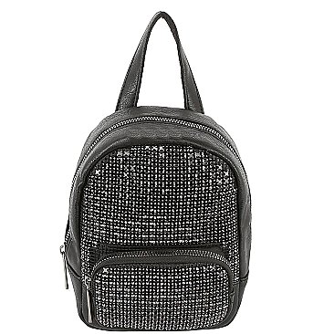 Rhinestone Covered Backpack