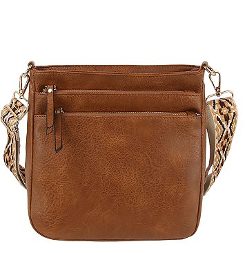 Zip Pocket Guitar Strap Crossbody Bag