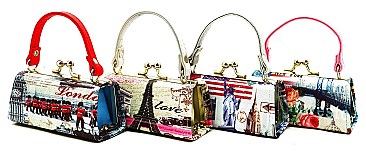 PACK OF 12 PCS ASSORTED COLOR DESIGNER MINI COIN PURSE