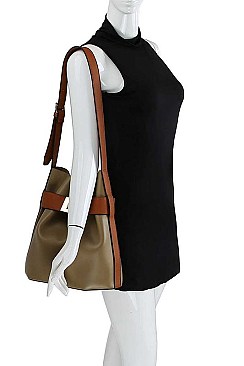 ELEGANT 2IN1 DESIGNER CHIC SHOULDER BAG  JYLQF-006