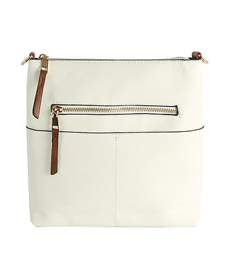 Fashion Zip Pocket Crossbody Bag