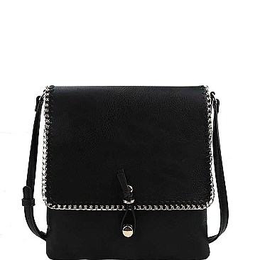 TRENDY CHAINED CROSSBODY BAG JY-LR-030-C