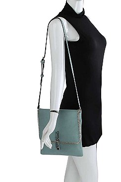 TRENDY CHAINED CROSSBODY BAG JY-LR-030-C