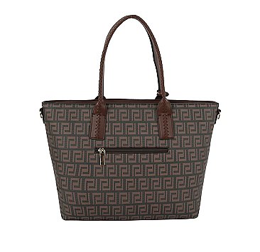 Fashion Monogram 2-in-1 Shopper