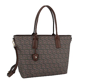 Fashion Monogram 2-in-1 Shopper