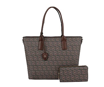 Fashion Monogram 2-in-1 Shopper