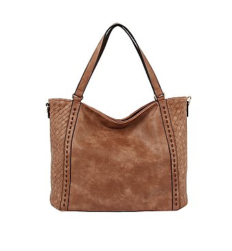 Soft Leather Tote Crossbody Hobo Bag