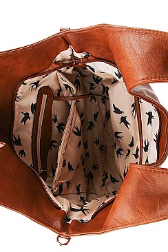 HOBO BAG WITH LONG STRAP